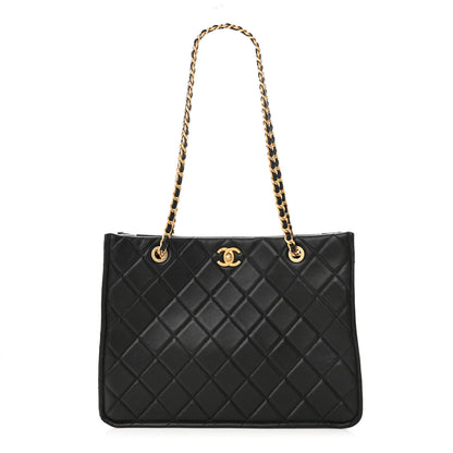 Chanel Caviar Quilted Sweet Classic Shopping Tote Black 1 of 13