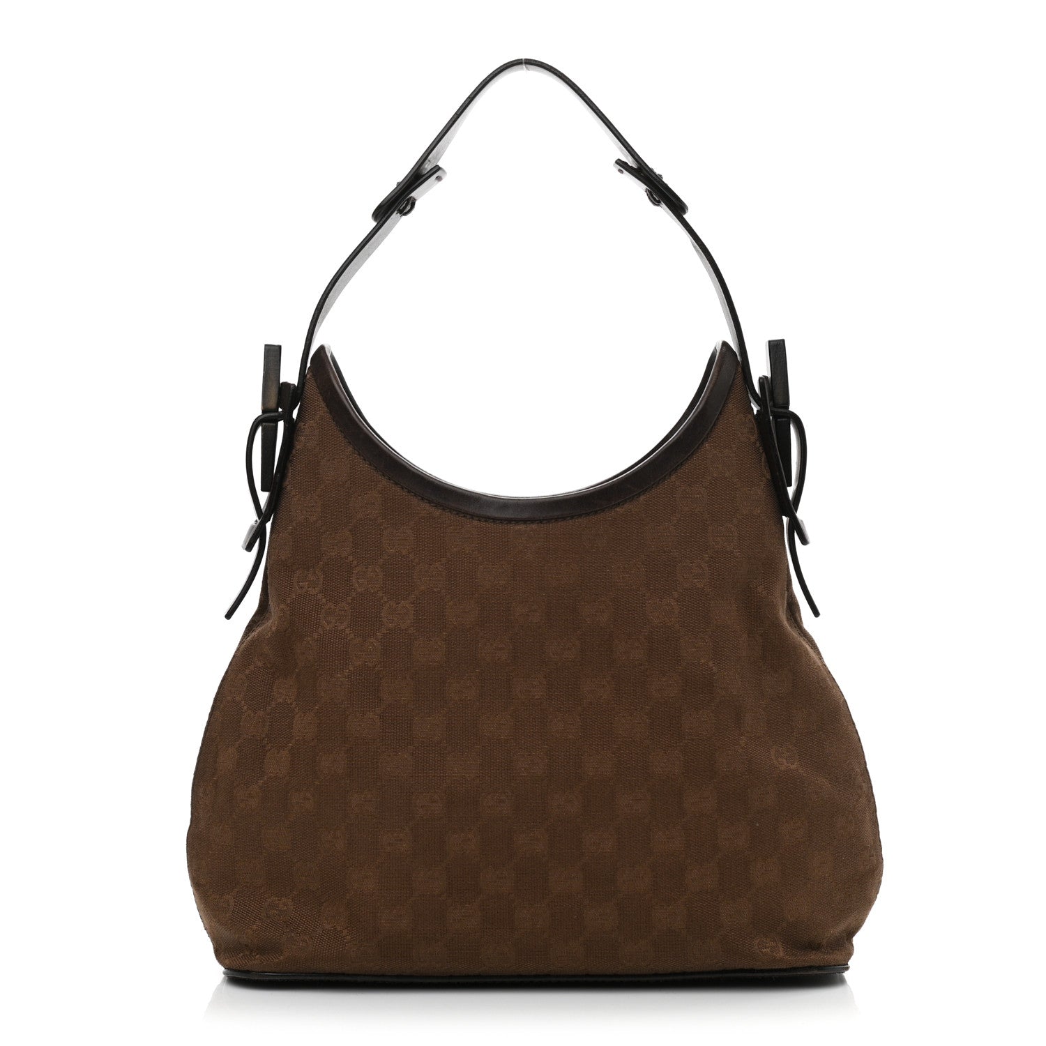 Gucci Monogram Small Hobo Brown 1 of 12