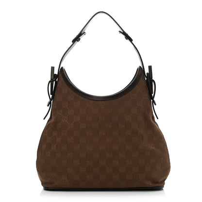 Gucci Monogram Small Hobo Brown 1 of 12