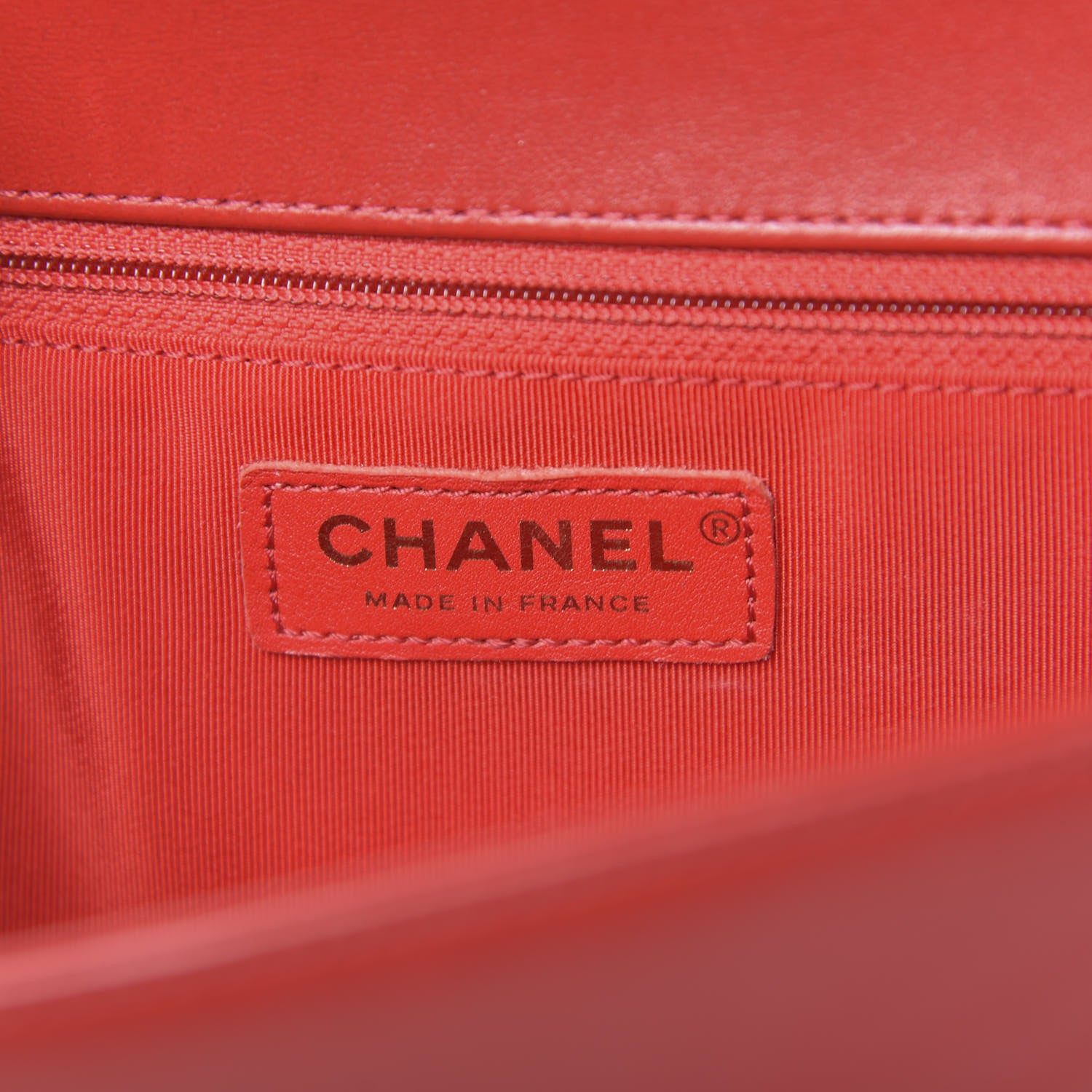 Chanel Lambskin Quilted New Medium Boy Flap Red 6 of 14