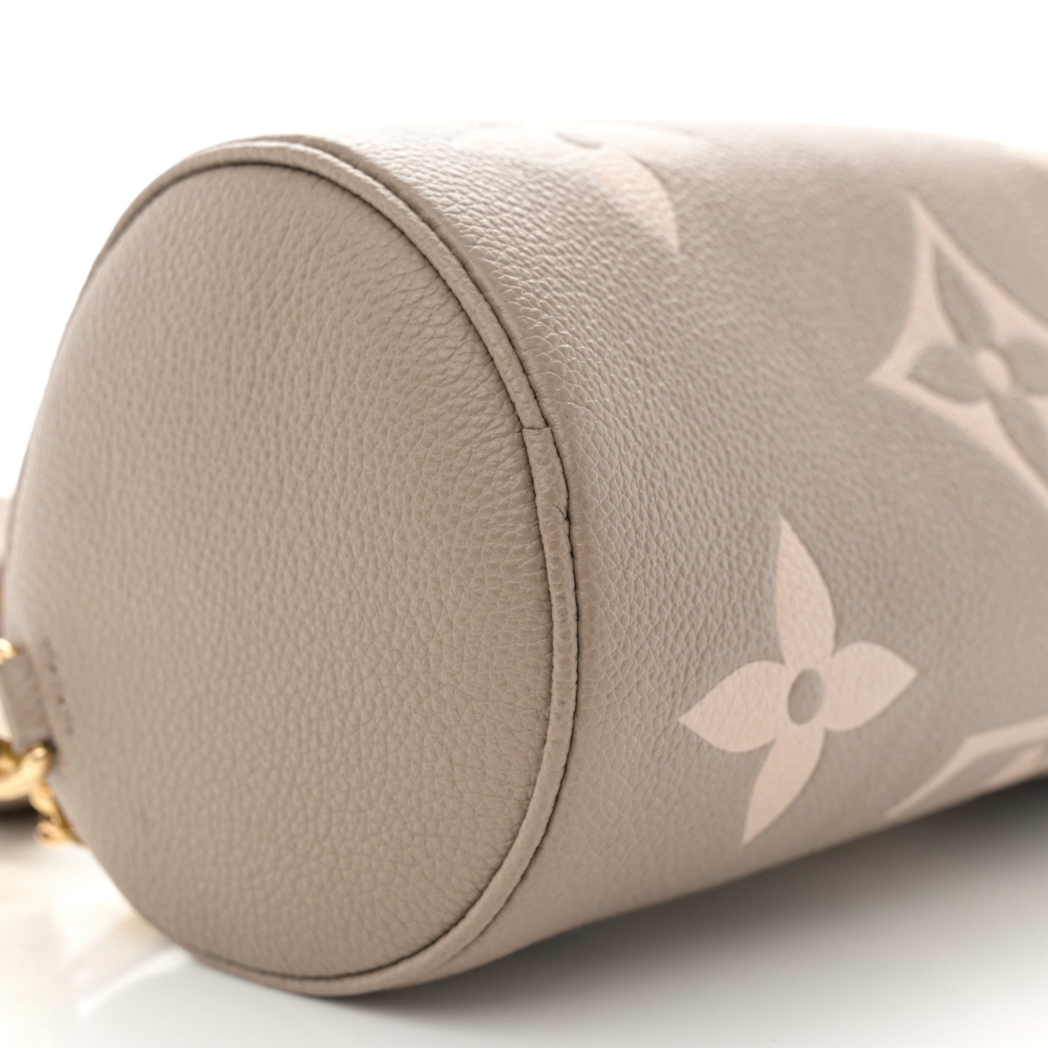 Louis Vuitton Empreinte Monogram Giant Papillon BB Tourterelle Cream 8 of 9