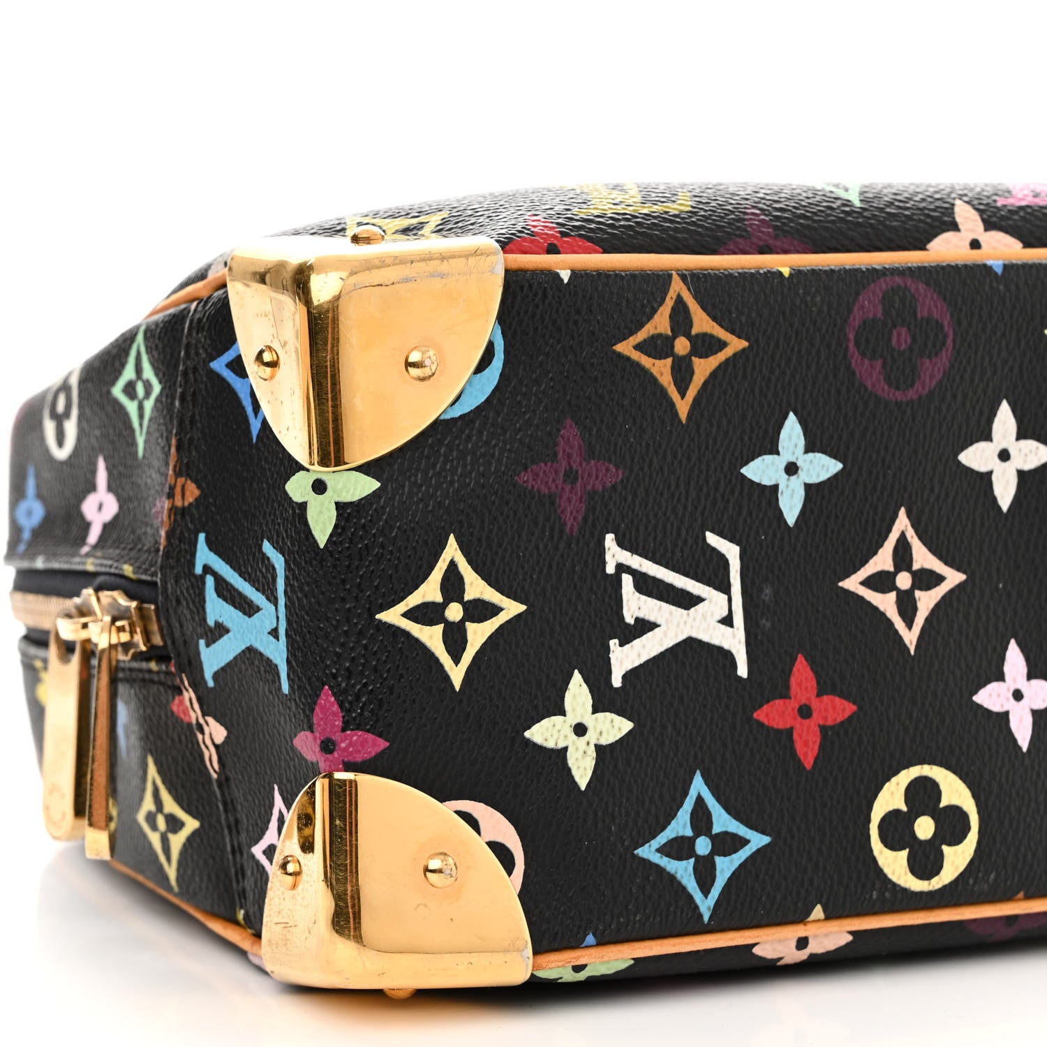 Louis Vuitton Monogram Multicolor Trouville Black 9 of 17