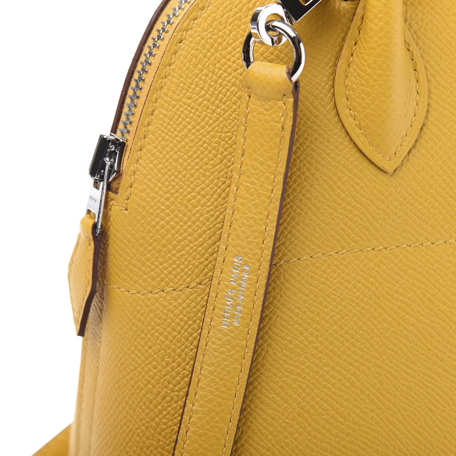 Hermes Epsom Bolide 27 Jaune Ambre 9 of 12