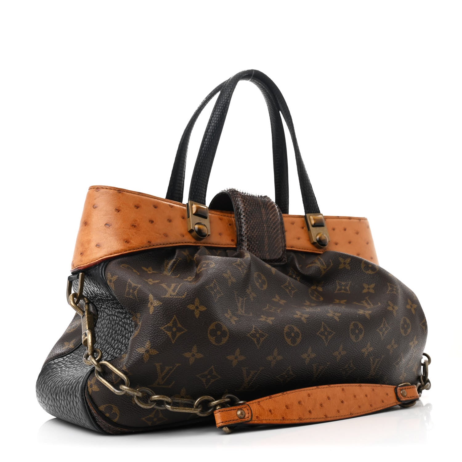 Louis Vuitton Monogram Ostrich Oskar Waltz 3 of 9