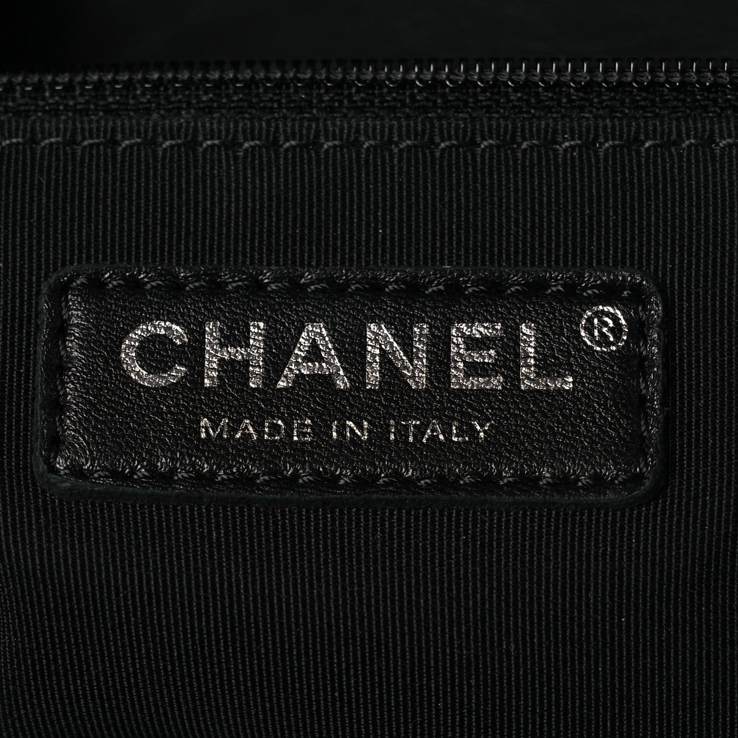 Chanel Crumpled Calfskin Quilted Large Chain Around Flap Black 6 of 15
