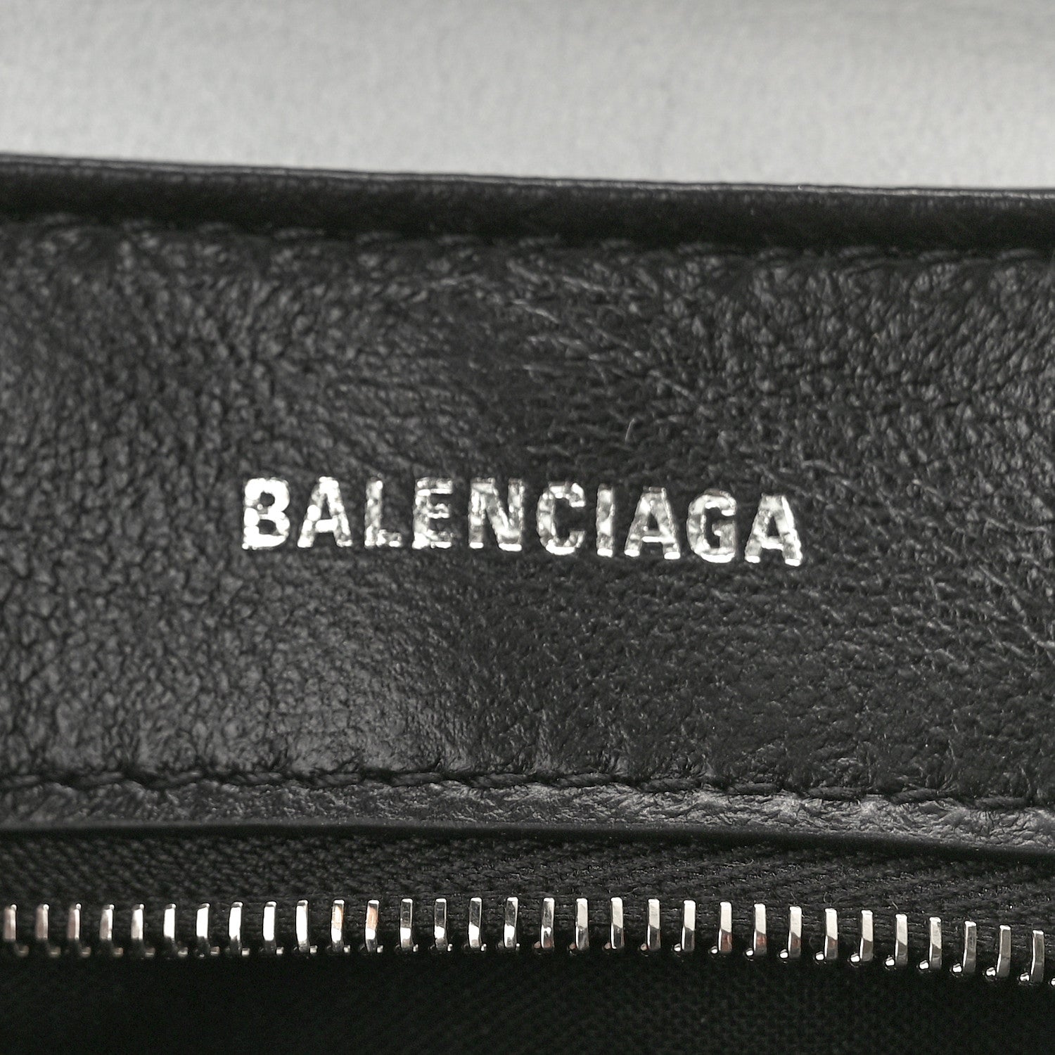 Balenciaga Nappa Allover License BB Monogram Embossed Medium Triplet Bag Silver 7 of 11