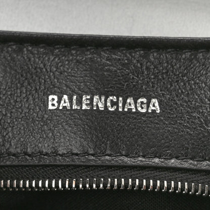 Balenciaga Nappa Allover License BB Monogram Embossed Medium Triplet Bag Silver 7 of 11