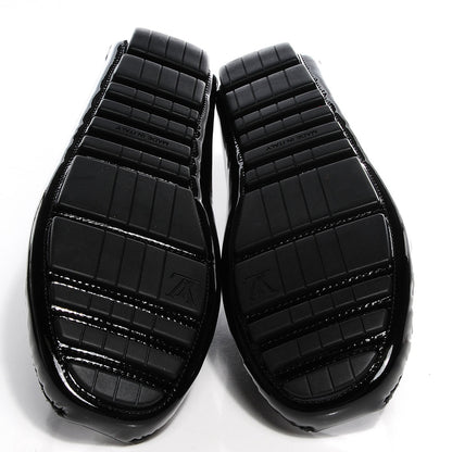 Louis Vuitton Patent Lombok Mocassin Loafers 37 Black 5 of 7