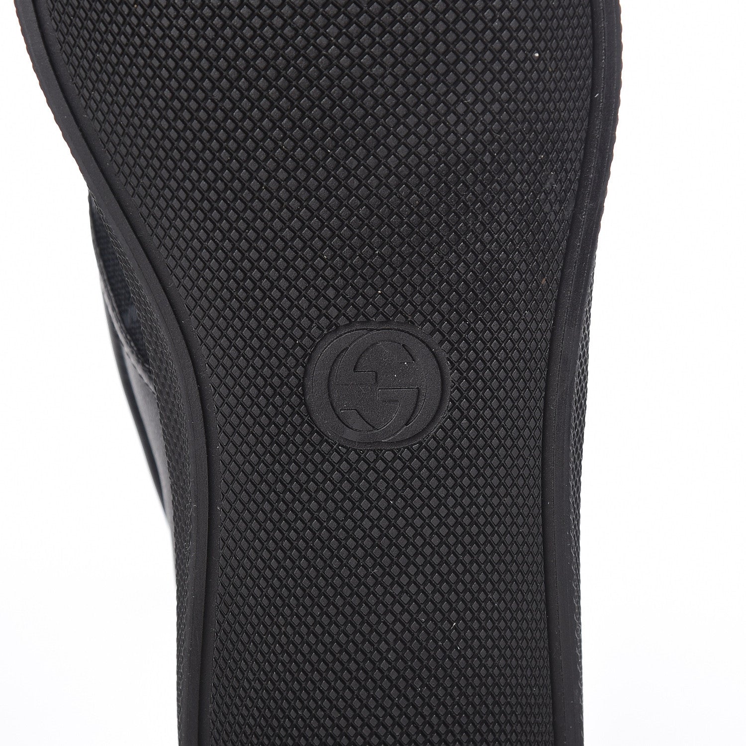 Gucci GG Supreme Monogram Mens Slip On Sneaker 6 Black 6 of 9