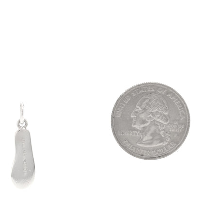 Tiffany Sterling Silver Enamel Flip Flop Charm Blue 2 of 3