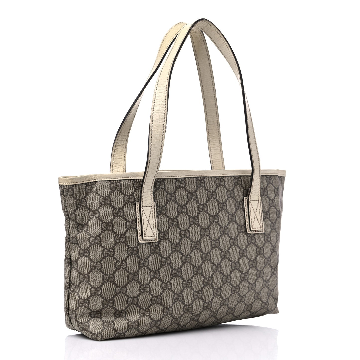 GG Plus Monogram Small Joy Tote Off White