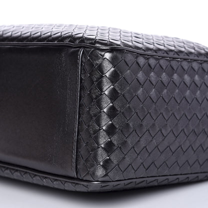Bottega Veneta Metallic Grosgrain Intrecciato Tote Argento Ossidato 9 of 10