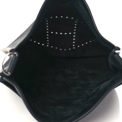 Hermes Taurillon Clemence Evelyne III PM Black 5 of 10