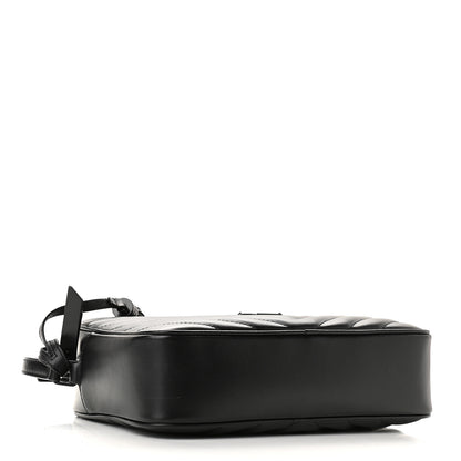 Saint Laurent Calfskin Matelasse Monogram Lou Camera Bag Black 3 of 8