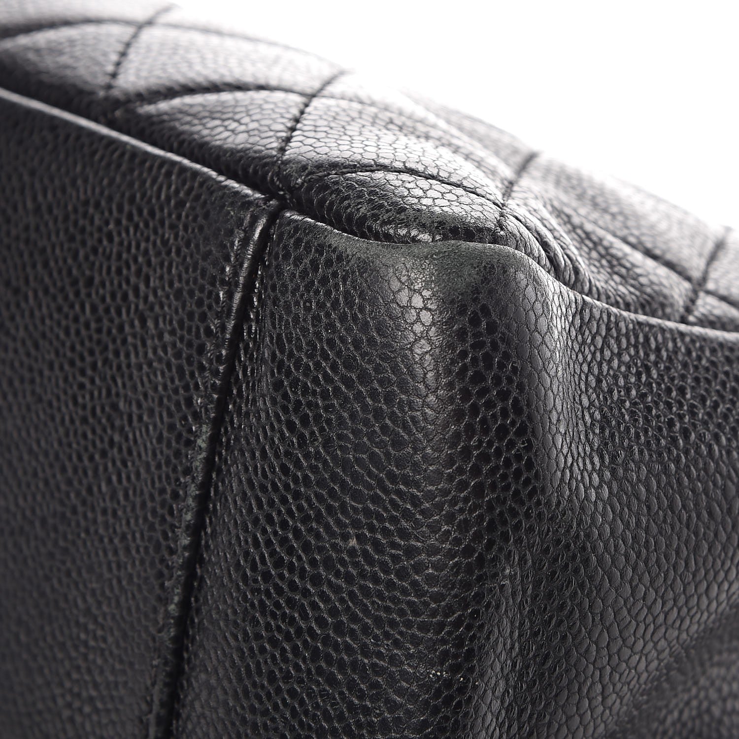Chanel Caviar Quilted Grand Shopping Tote GST Black 14 of 16