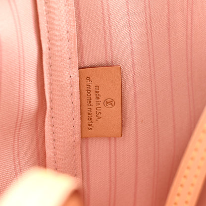 Louis Vuitton Damier Azur Neo Neverfull GM Rose Ballerine 7 of 11