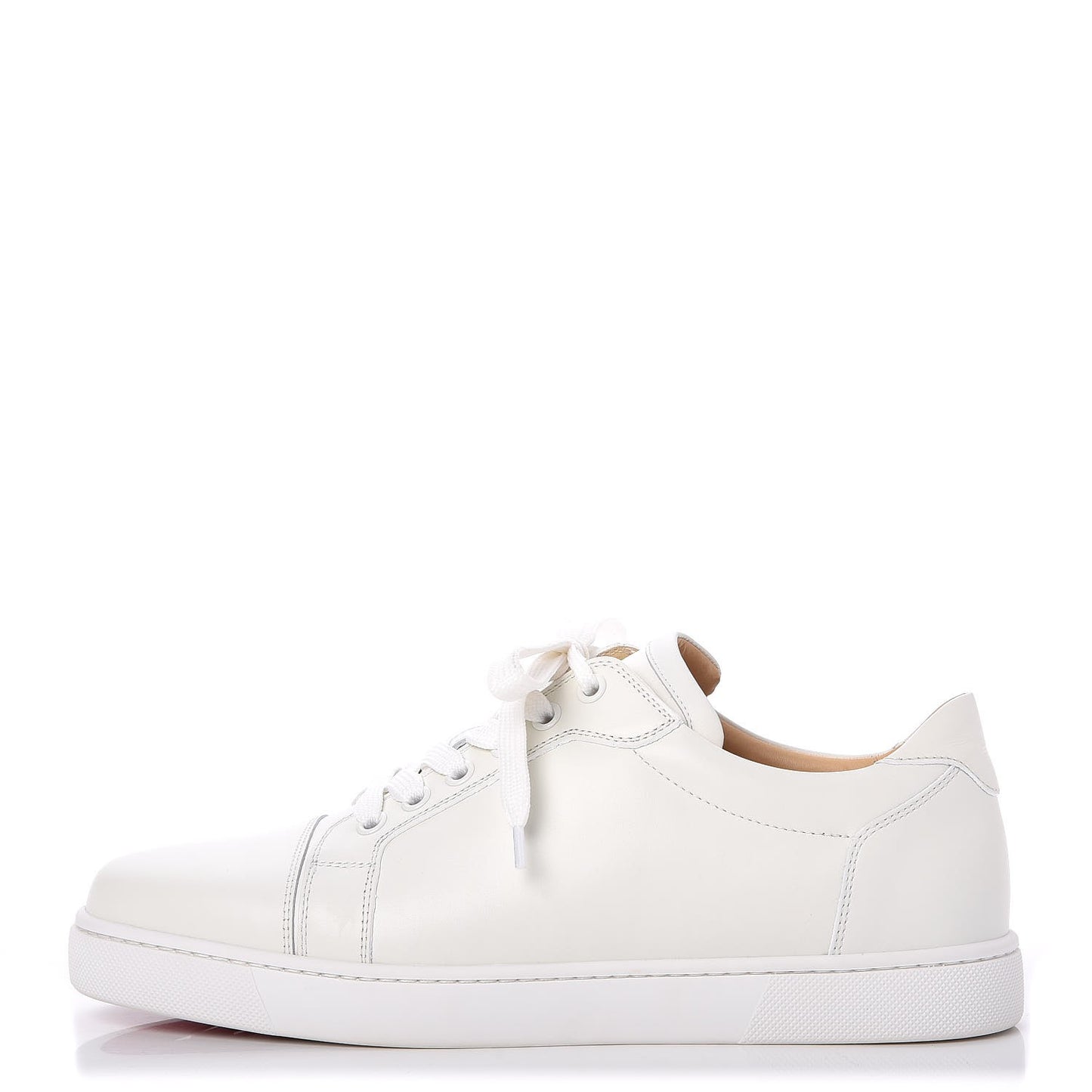 Calfskin Vieira Flat Sneakers 40 White