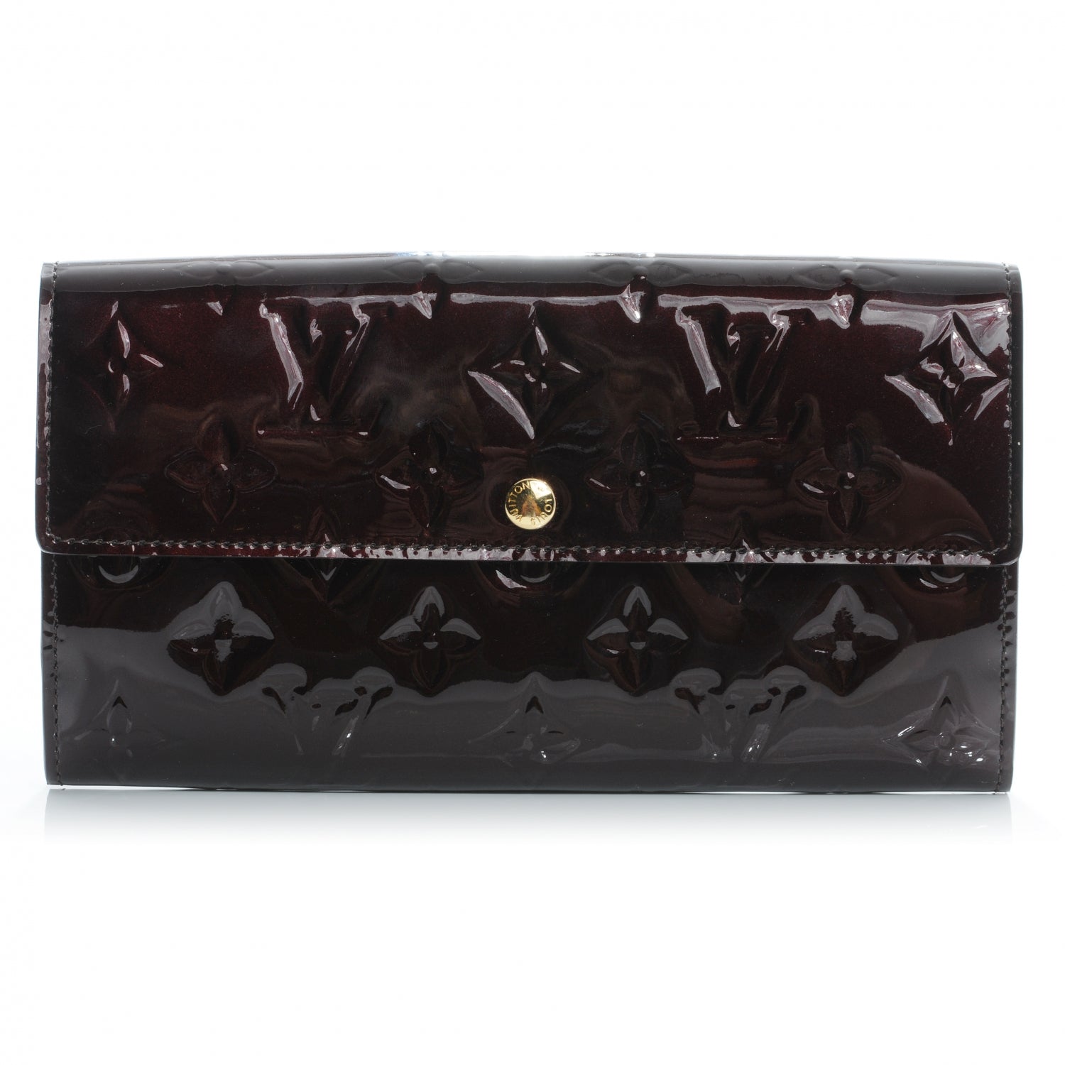 Louis Vuitton Vernis Sarah Wallet Amarante 1 of 6