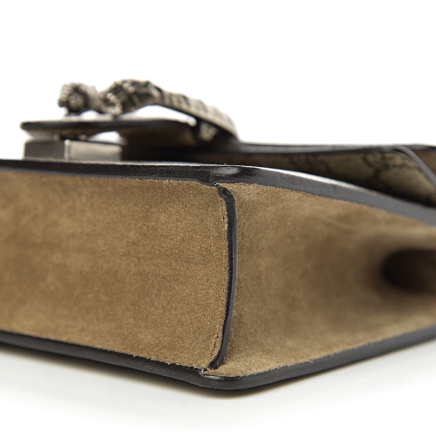 GG Supreme Monogram Mini Dionysus Shoulder Bag Taupe