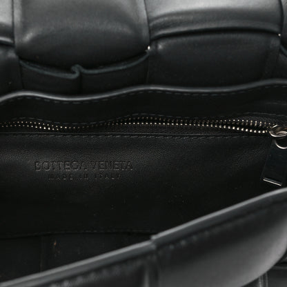 Bottega Veneta Lambskin Maxi Intreccio Padded Chain Cassette Crossbody Bag Black 6 of 11