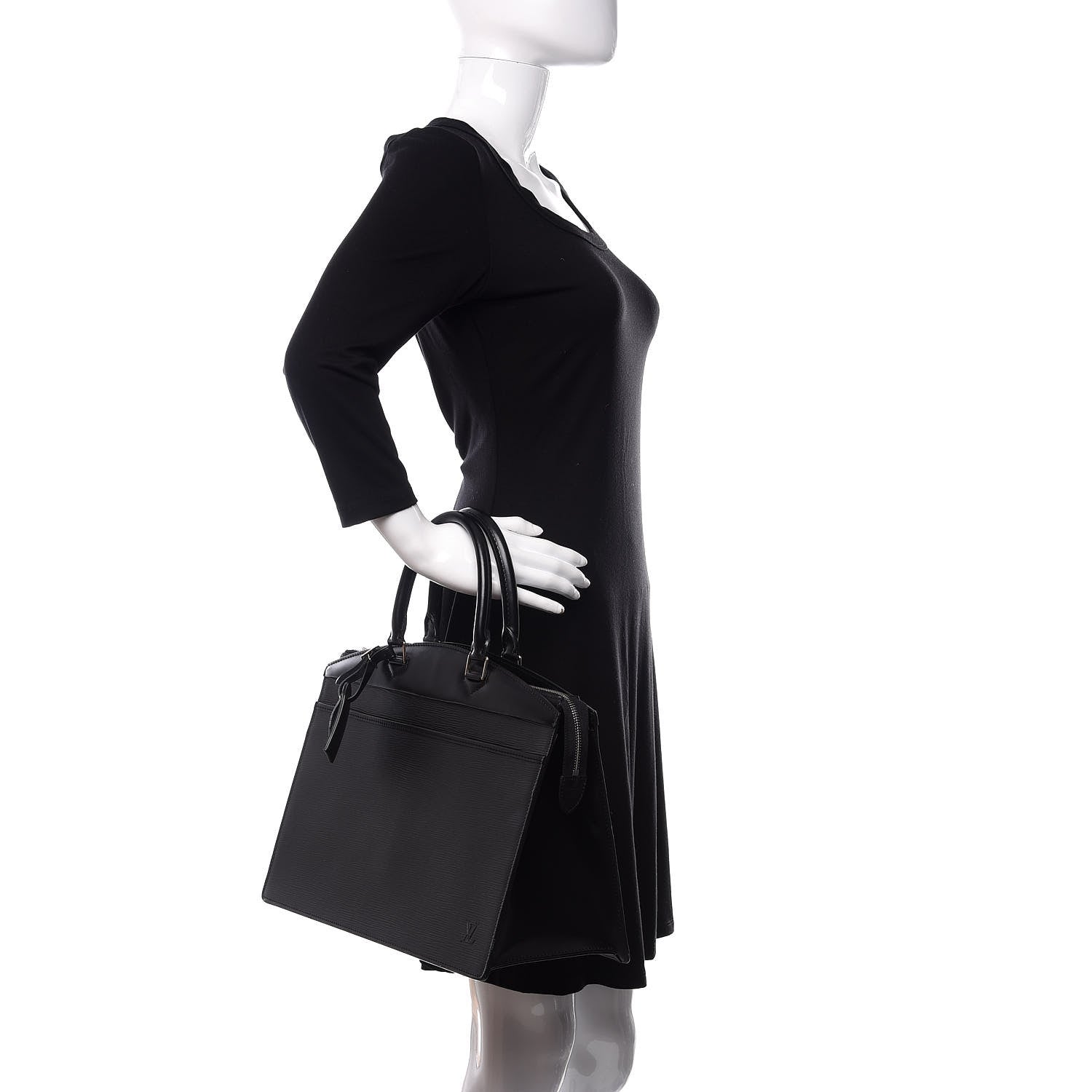 Louis Vuitton Epi Riviera Black 2 of 13