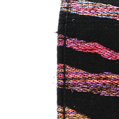 Saint Laurent Canvas Calfskin Metallic Tiger Print Small Monogram Kate Satchel Black Multicolor 13 of 15