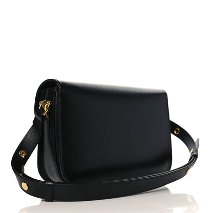 Gucci Azalea Calfskin Horsebit 1955 Shoulder Bag Black 3 of 9