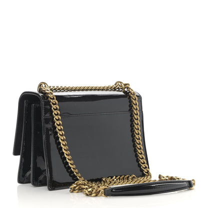 Saint Laurent Patent Small Monogram Sunset Black 3 of 13