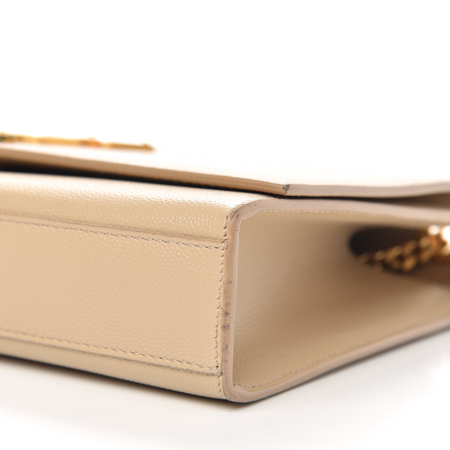 Grain De Poudre Medium Monogram Kate Satchel Nude Powder