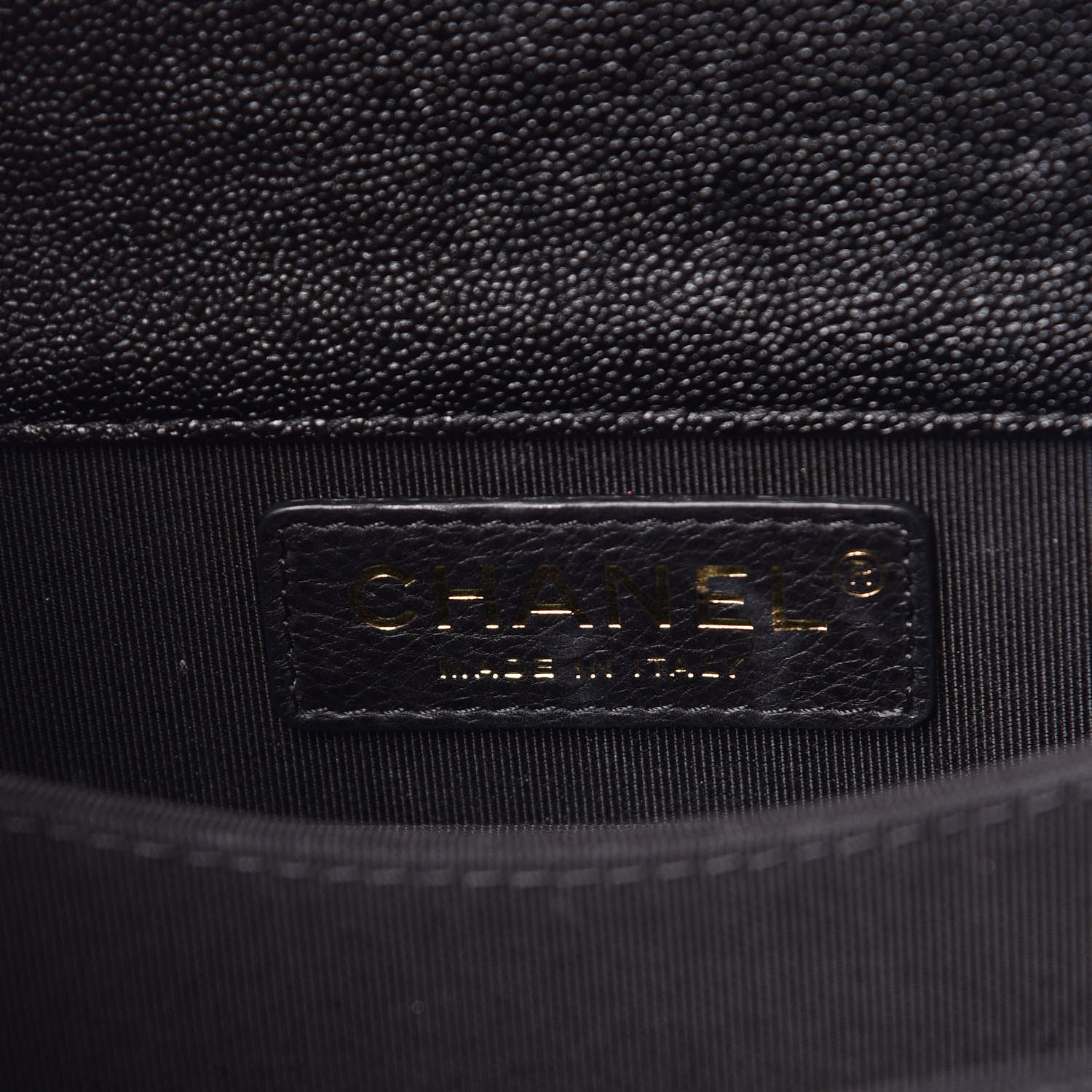 Chanel Caviar Quilted North South Boy Flap Black 5 of 10