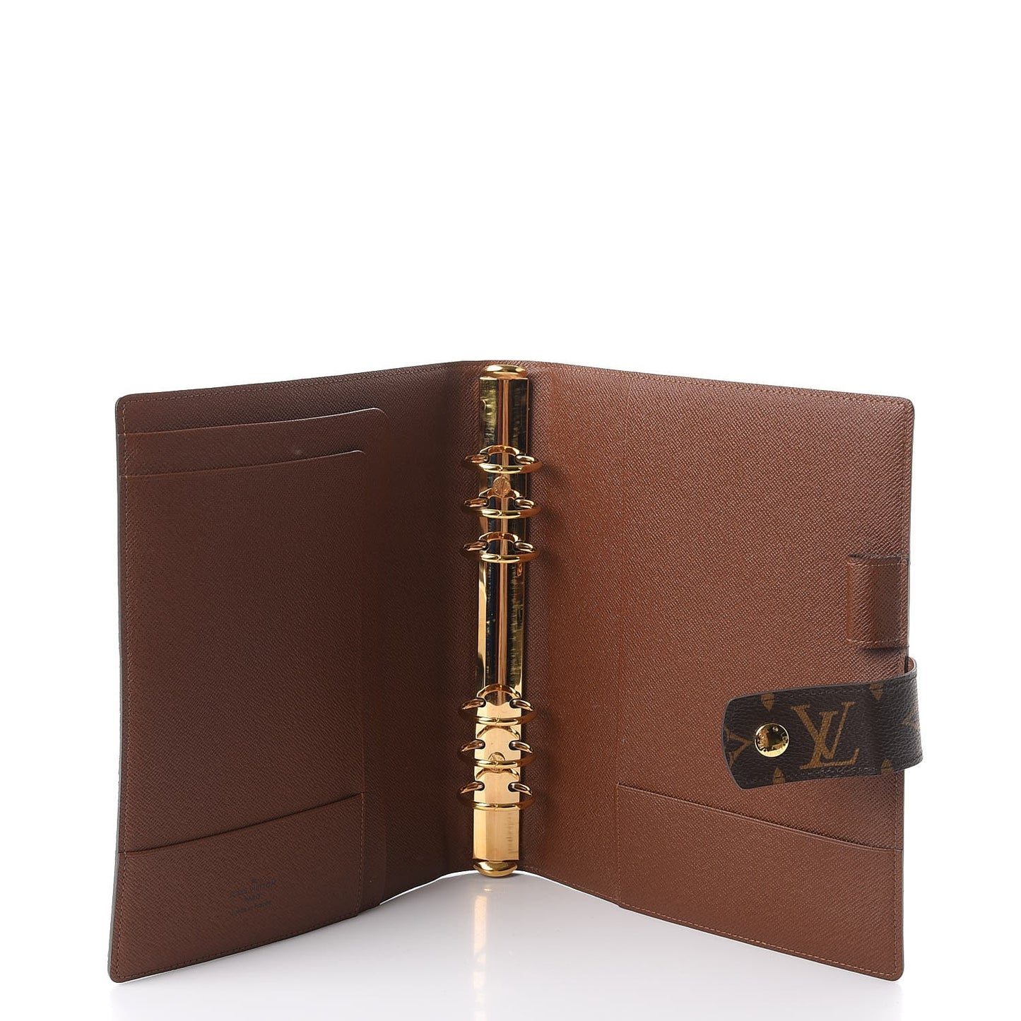 Monogram Large Ring Agenda Cover