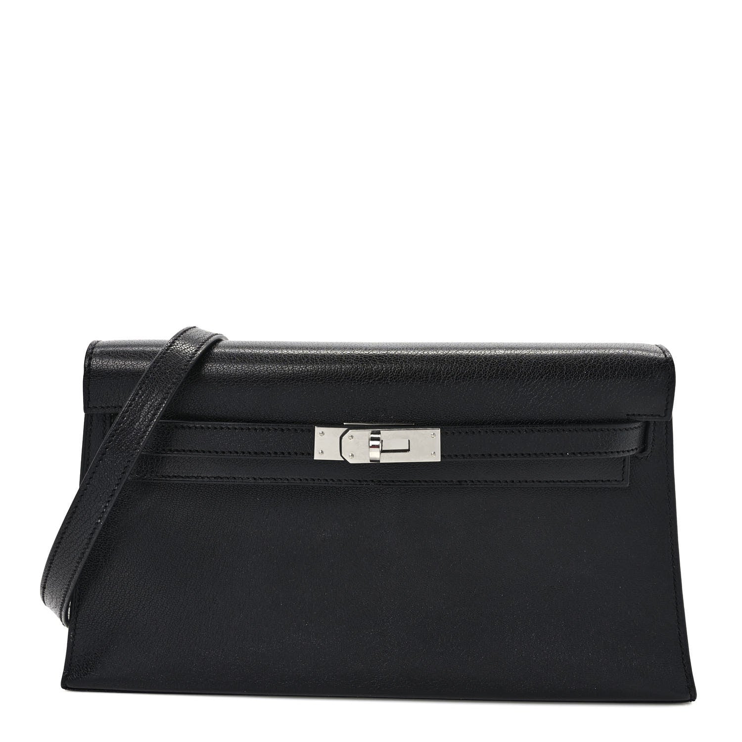 Hermes Chevre Chamkila Kelly Elan Black 1 of 9
