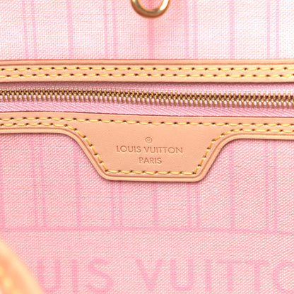Louis Vuitton Damier Azur Neo Neverfull GM Rose Ballerine 5 of 5