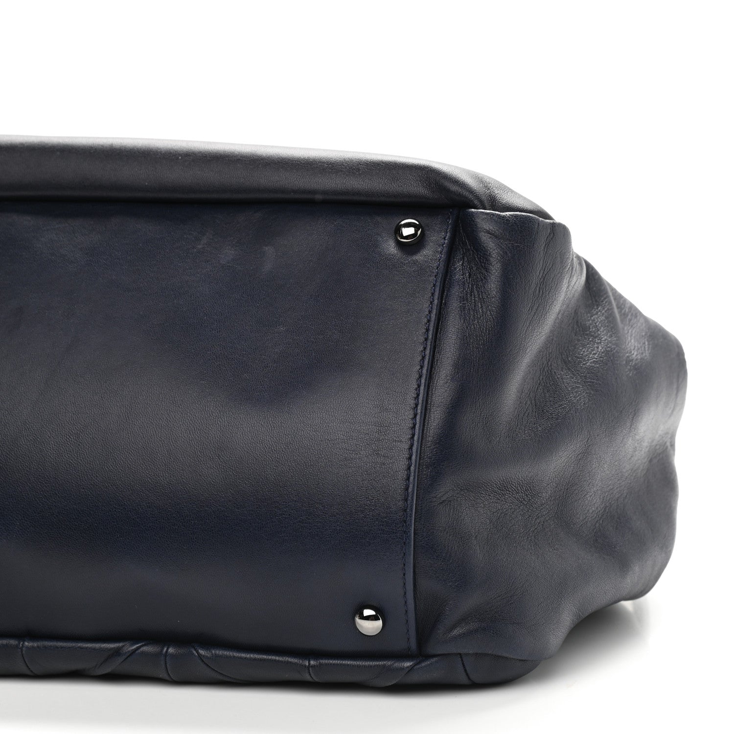 Chanel Lambskin Origami Soft Squares Accordion Flap Navy 8 of 8