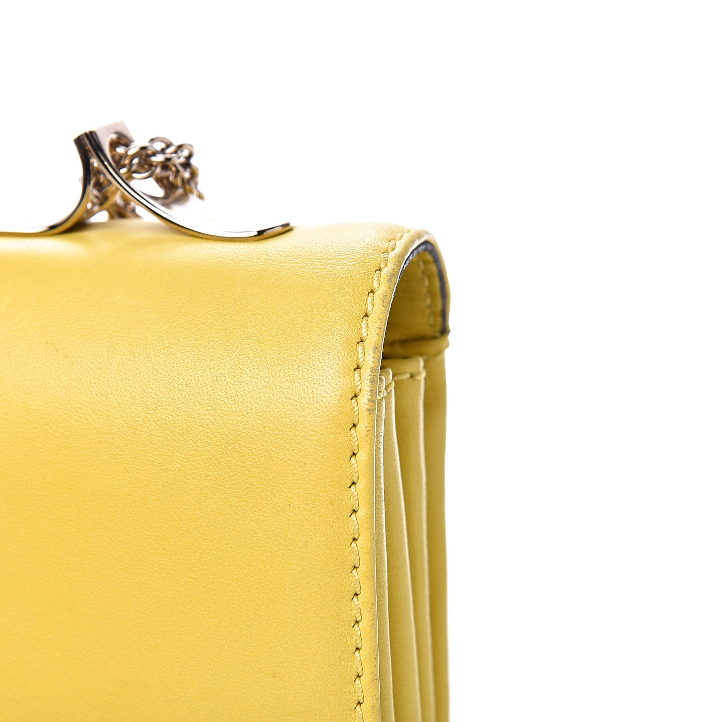 Nappa Va Va Voom Shoulder Bag Naples Yellow