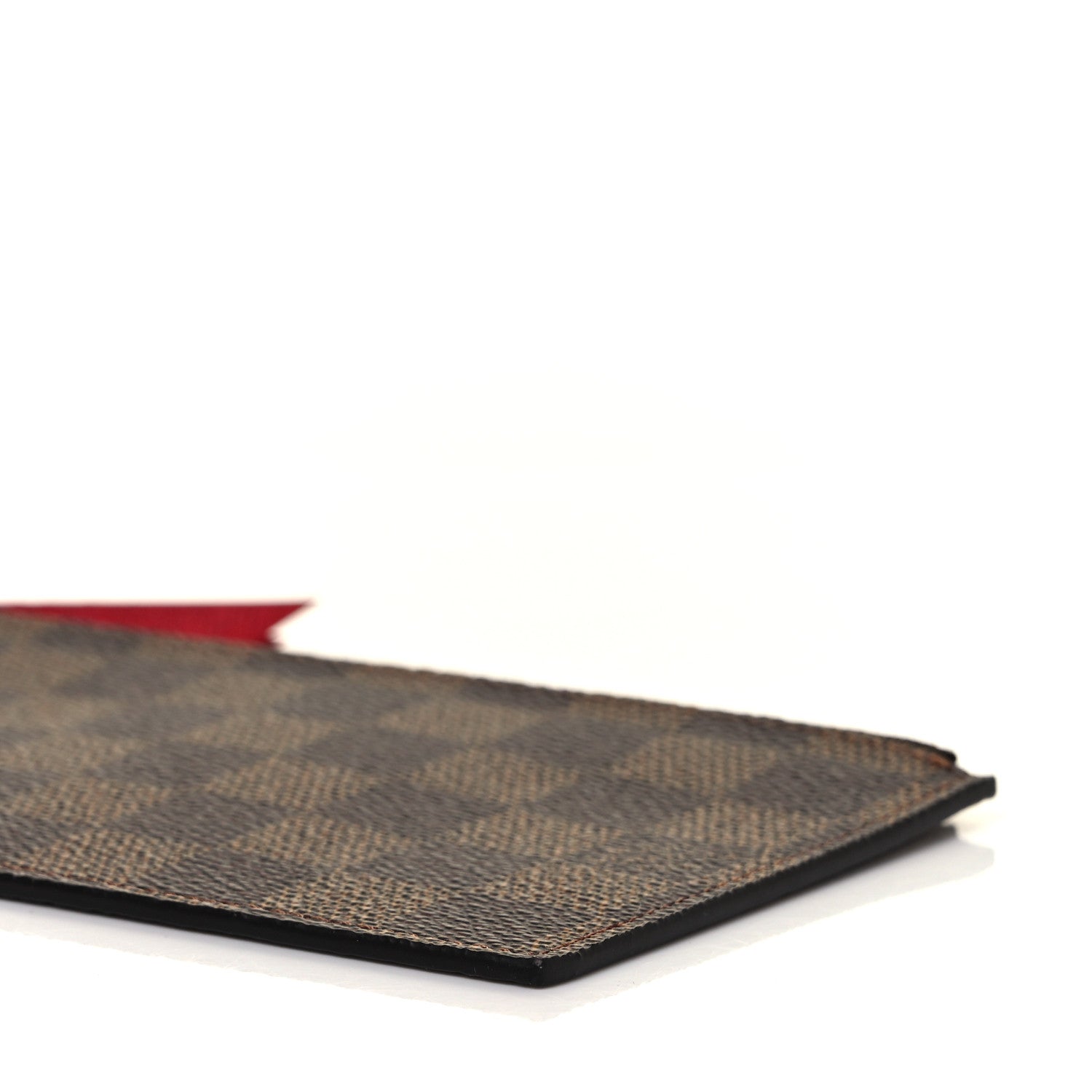 Louis Vuitton Damier Ebene Felicie Chain Wallet Zippered Insert 8 of 8