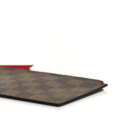Louis Vuitton Damier Ebene Felicie Chain Wallet Zippered Insert 8 of 8