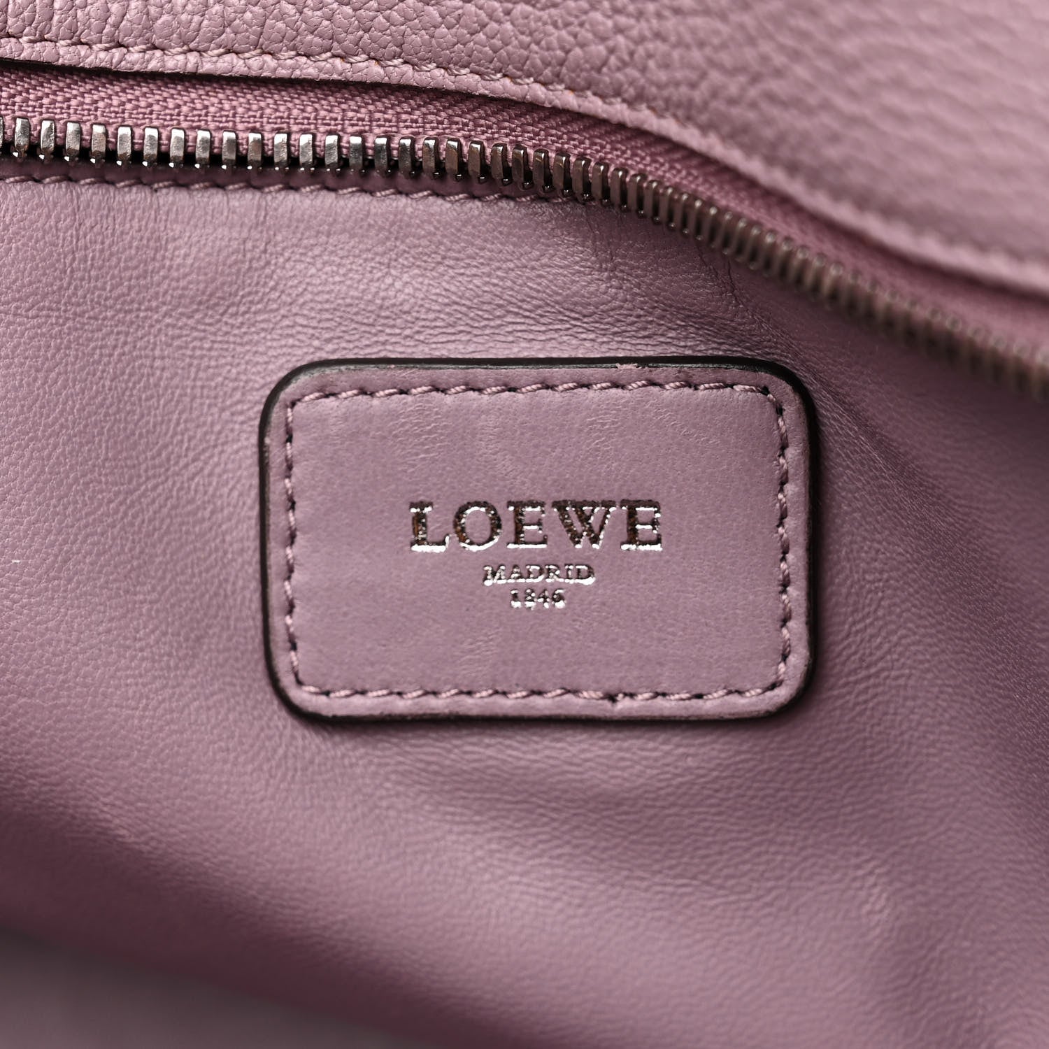 Loewe Goatskin Amazona Purple 6 of 13