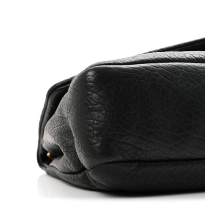 Saint Laurent Grained Lambskin Large Calypso Black 9 of 11