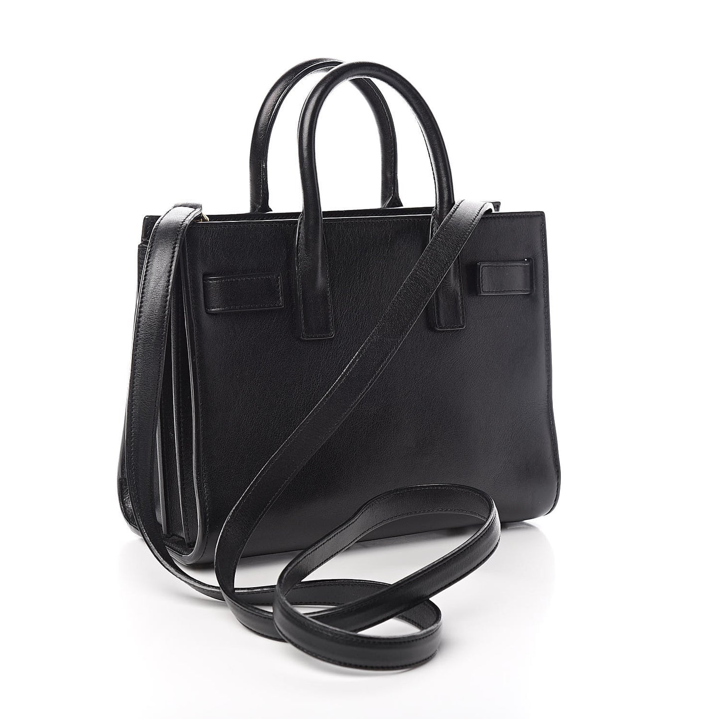 Calfskin Nano Sac De Jour Black