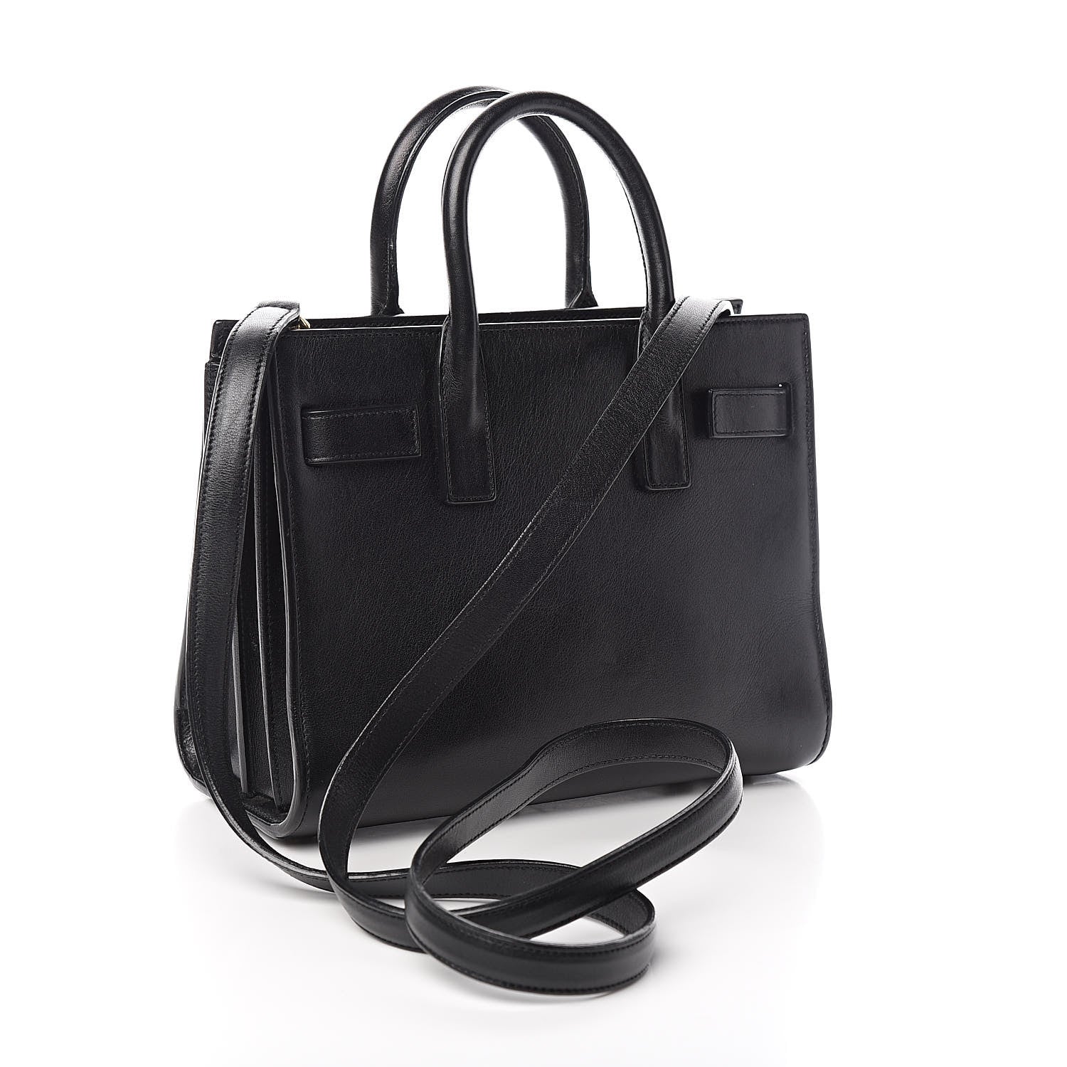 Saint Laurent Calfskin Nano Sac De Jour Black 4 of 14