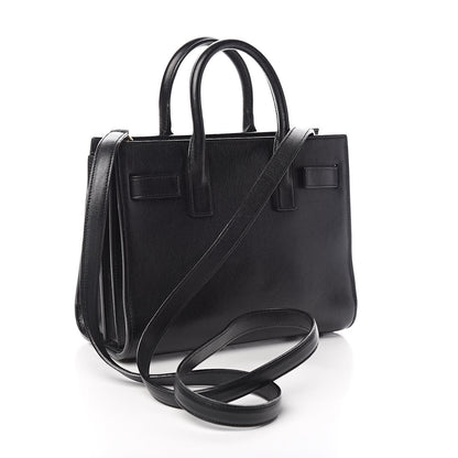 Saint Laurent Calfskin Nano Sac De Jour Black 4 of 14
