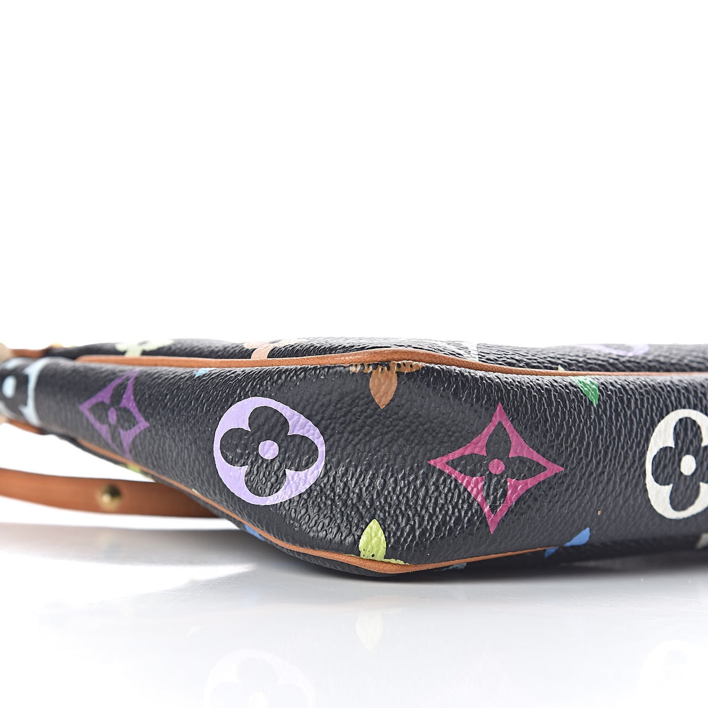 Monogram Multicolor Pochette Accessories Black