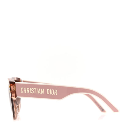 Christian Dior Acetate DiorPacific B2F Butterfly Sunglasses Transparent Pink 3 of 8