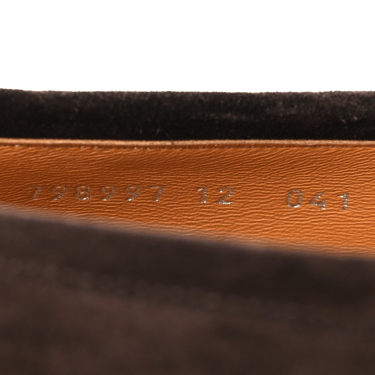 Luxury Suede GG Monogram Horsebit Mens Jordy Loafers 12 Night Cocoa