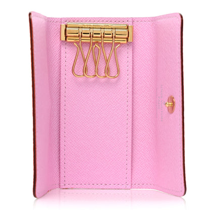 Louis Vuitton Monogram Multicolor Multicles 4 Key Holder White Litchi 5 of 7