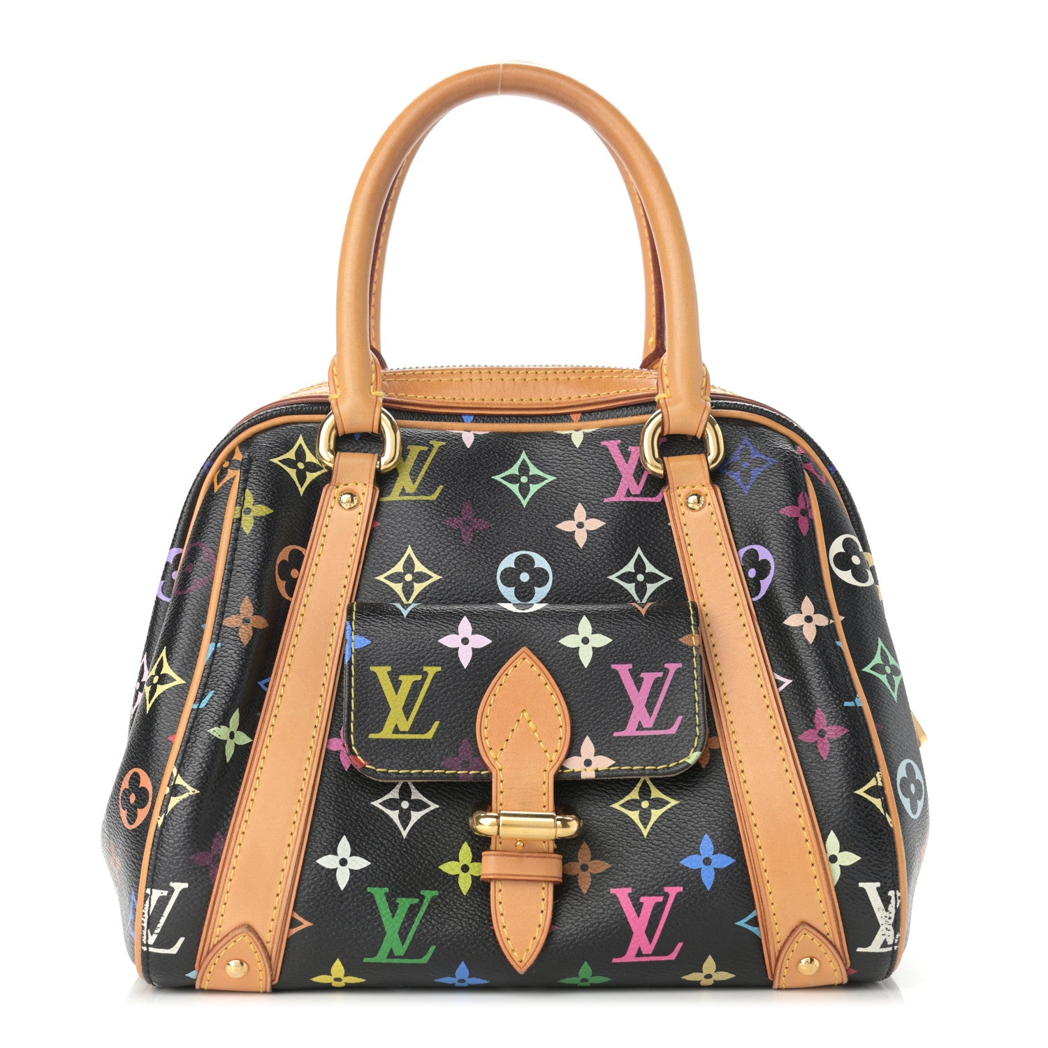 Louis Vuitton Monogram Multicolor Priscilla Black 1 of 10