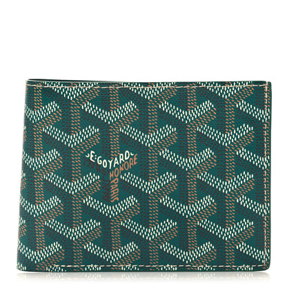 Goyard Goyardine Saint Florentin Bi-Fold Wallet Green 1 of 7
