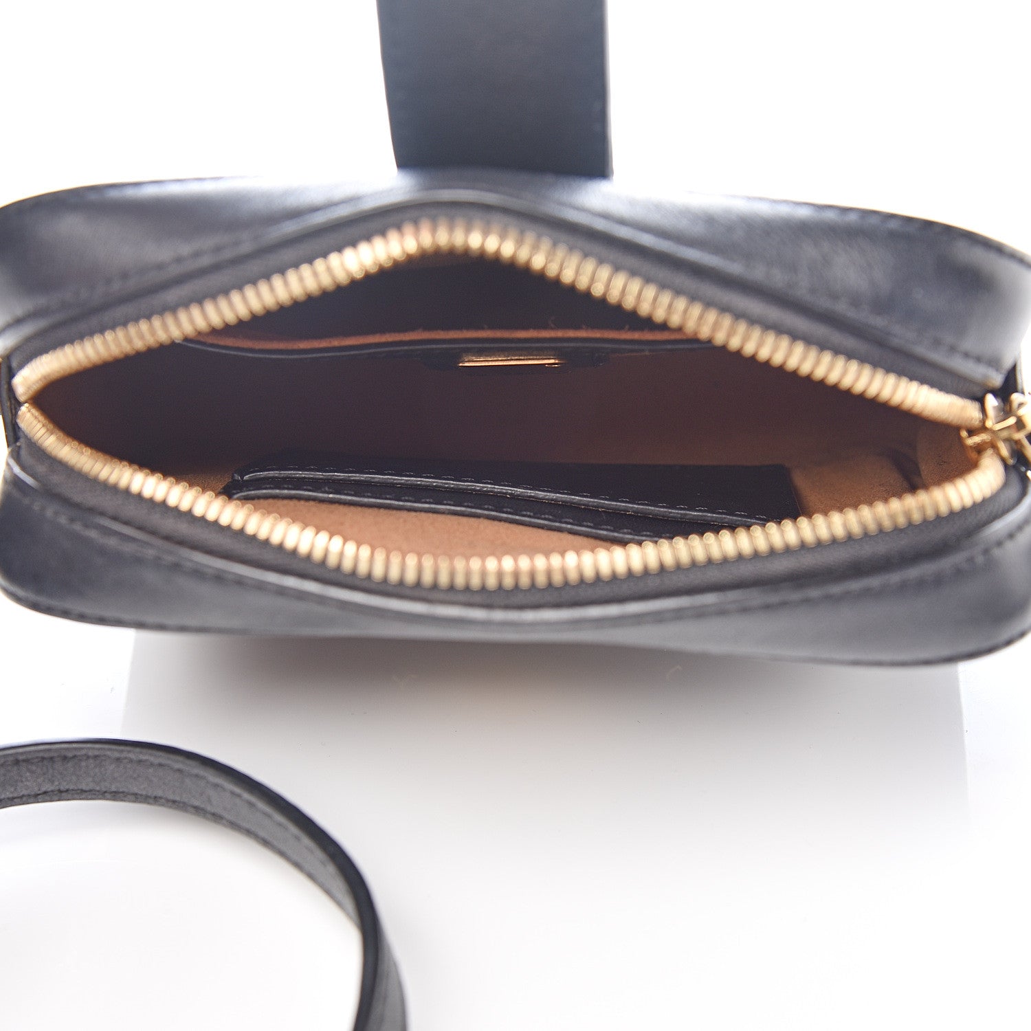 MCM Odeon Studded Camera Crossbody Bag Black 4 of 9