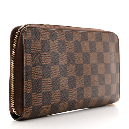 Louis Vuitton Damier Ebene Zippy Organizer Wallet 3 of 8